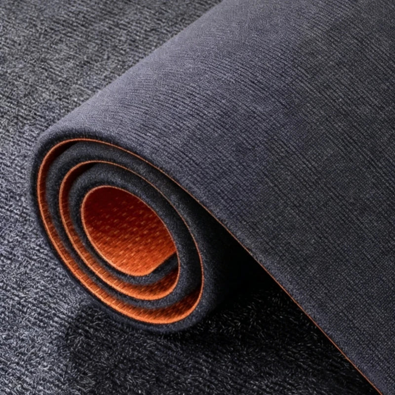 tapis sol moderne gris orange texture tissée salon chambre maison sport 60x90cm 80x120cm