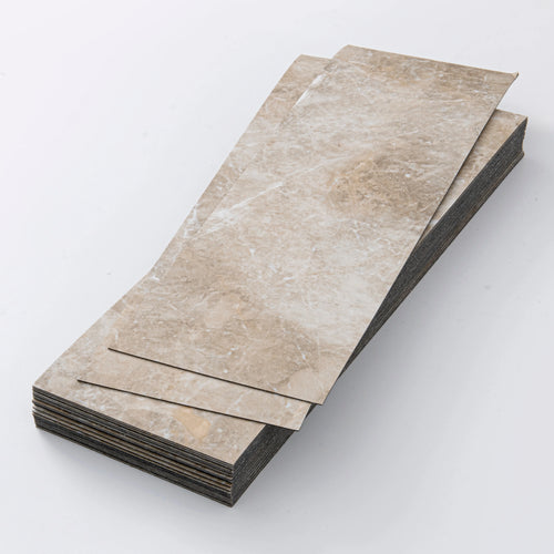 carreaux sol auto adhésifs vinyle pvc motif marbre blanc gris moderne intérieur maison