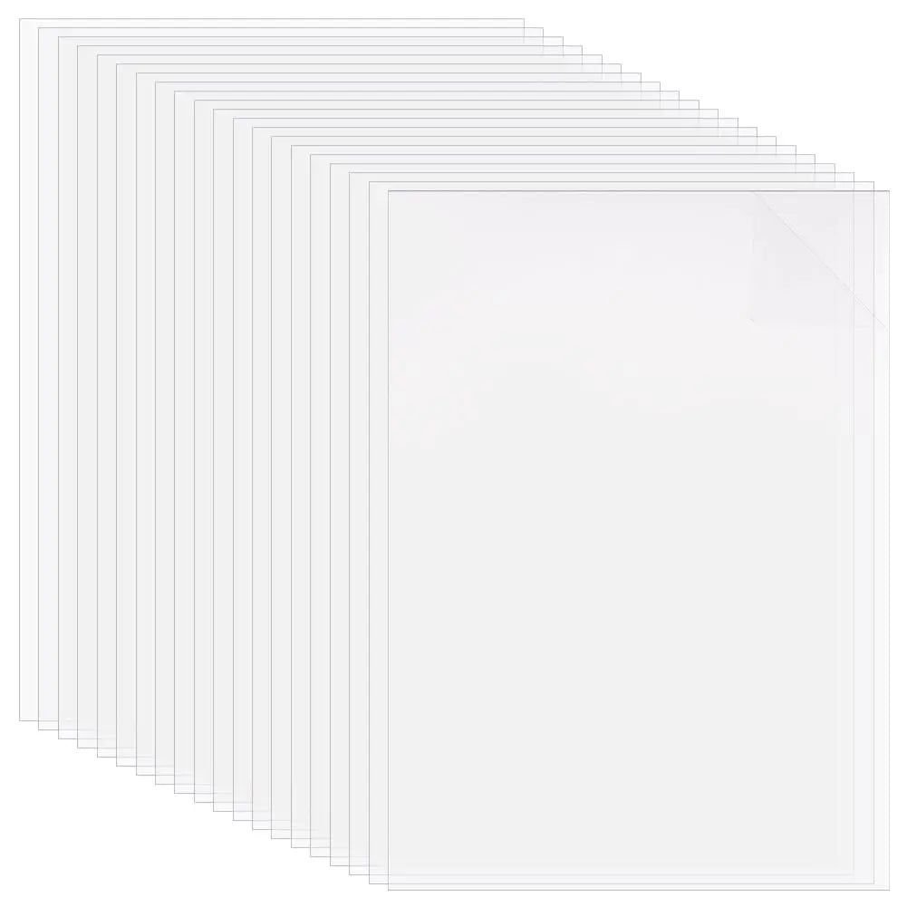 film plastique transparent protection photo a4 moderne sans motif très fin
