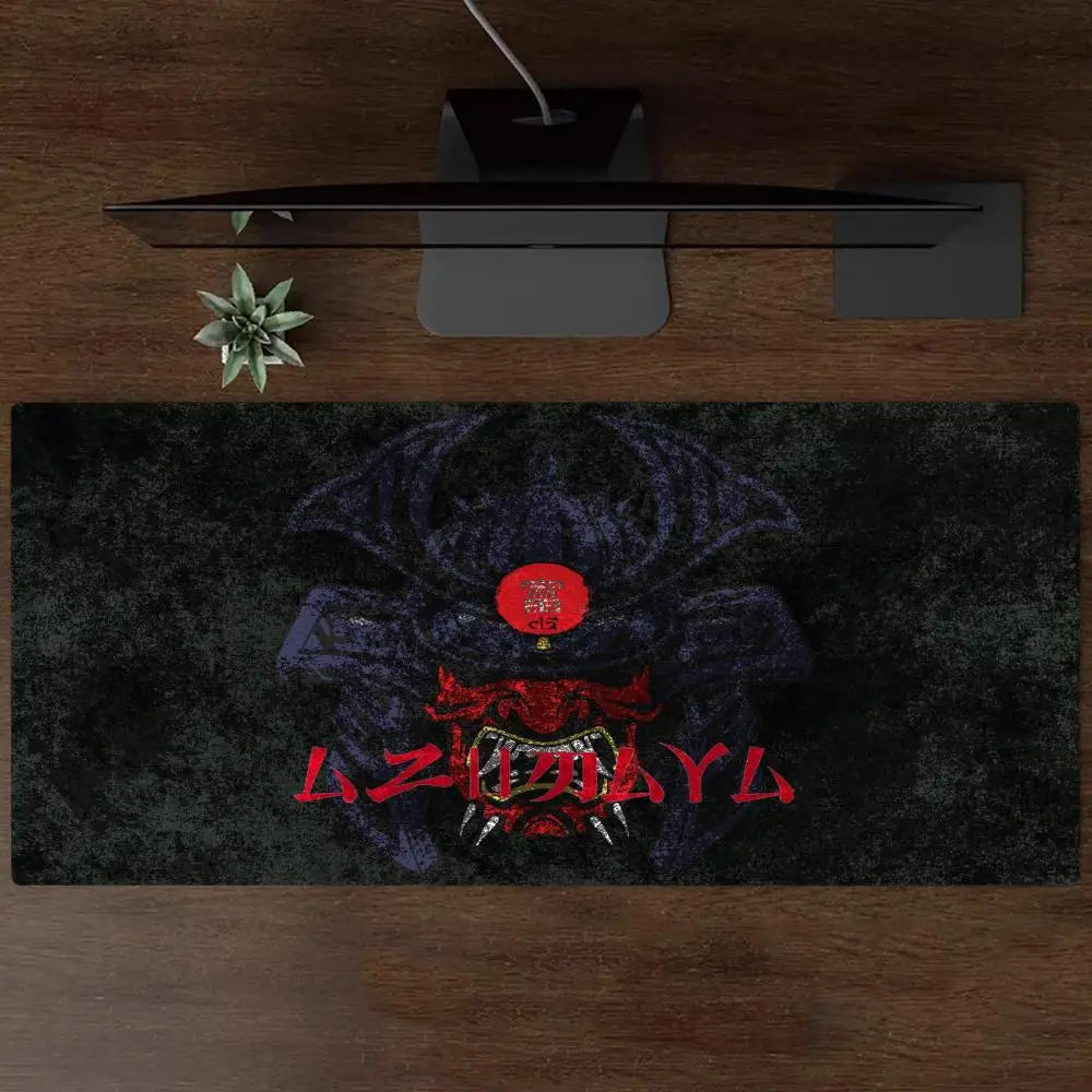 tapis souris noir rouge bleu motif graphique texture grunge moderne jeu xxl