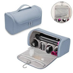 Sac rangement coiffure noir rose gris moderne pratique poignée amovible diffuseur concentrator peigne brosse