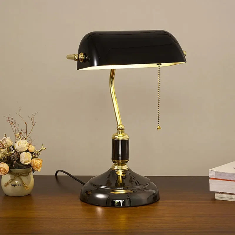 lampe classique vert bronze interrupteur bouton câble euro us uk