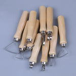 outils couture traditionnels anneau métallique bois naturel métal argenté set broderie tricotage artisanal
