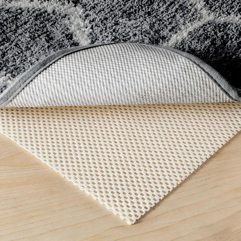 tapis antidérapant pvc gris beige moderne facile nettoyer maison chambre extérieur