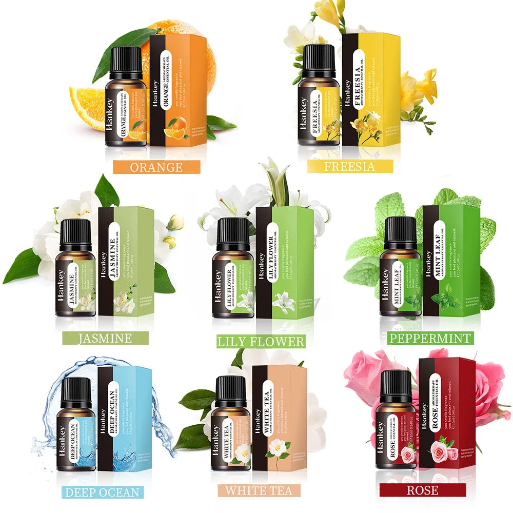 diffuseur aromathérapie huiles essentielles jasmin rose ocean contemporain minimaliste étiquettes floraux transparents