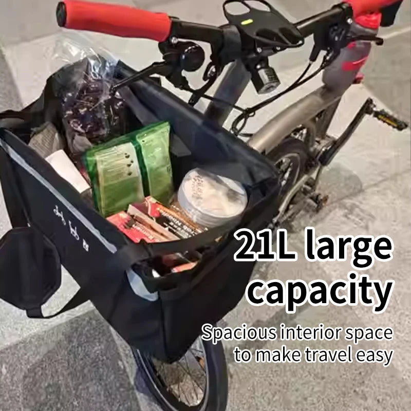sac vélo polyestère noir gris réfléchissant brodé utilitaire multifonction port épaule fixe arrière