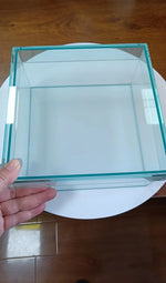boîtes rangement transparentes réutilisables moderne vert bleu orange violet respectueux environnement pliables cosmétiques objets