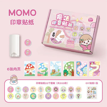 stickers autocollants animaux cartoon blanc ours oiseau lapin pingouin arbre cactus enfants jouets diy