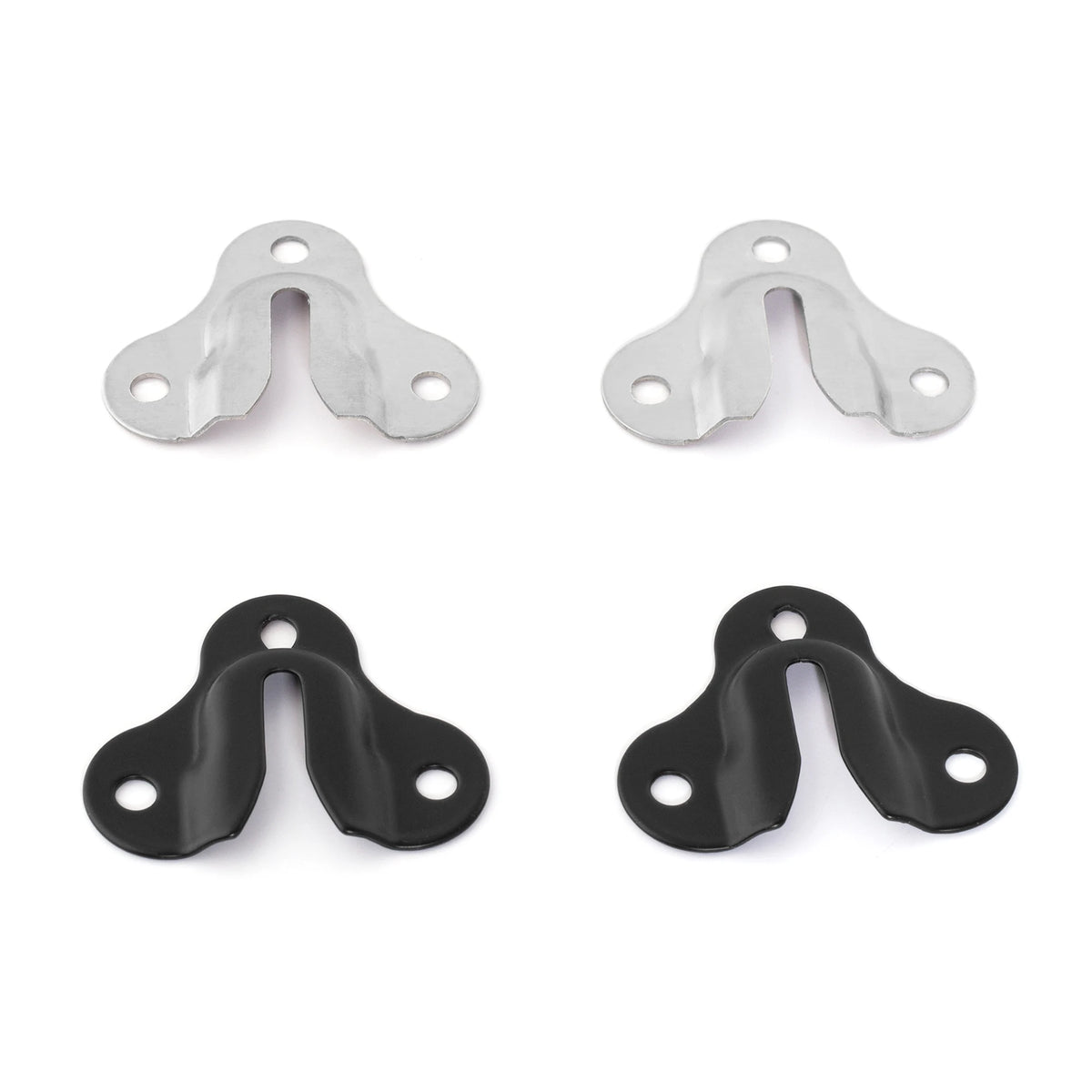 clips fixation modernes noir argent photos tableaux 43mm 53mm