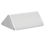 coussin soutien triangle blanc gris mousse mémoire forme moderne déhoussable adultes lit