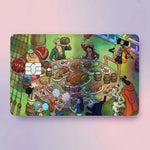 autocollants protection carte bancaire one piece anime personnages dessin animé multicolore adhésifs cartes visite