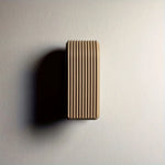 porte serviettes mural moderne rayures verticales beige blanc noir adhésif