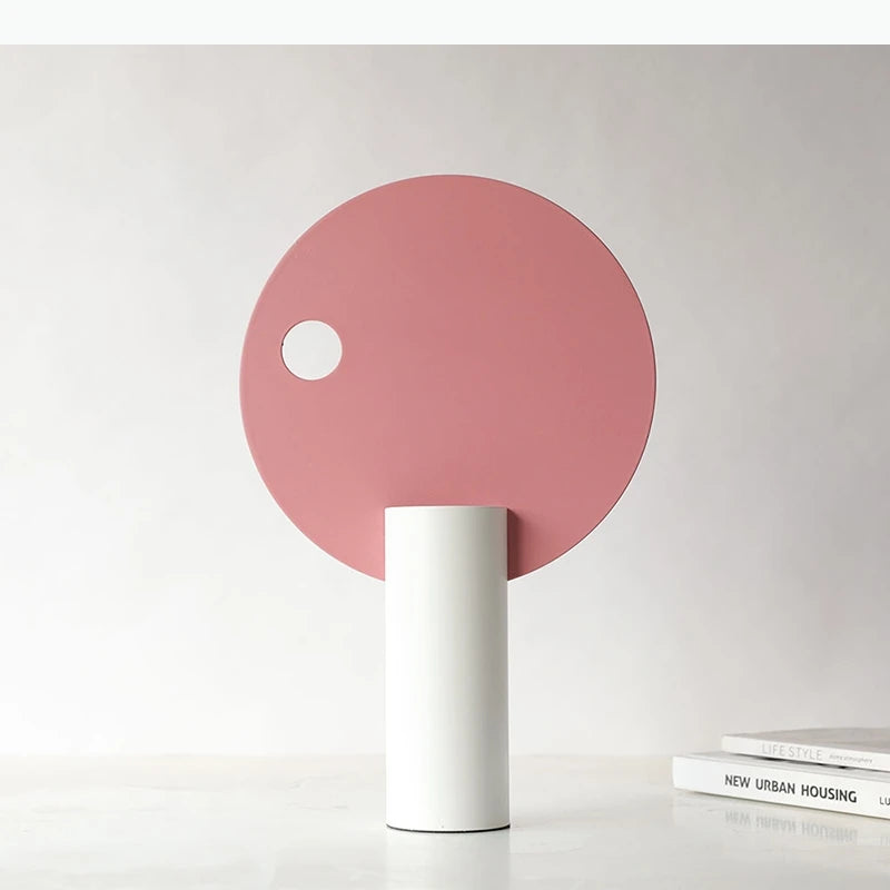 vases modernes minimalistes rose fleurs bouquets décoration table chambre