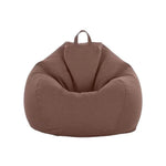 Sac main moderne rose clair gris beige doux uni coton 80cm 90cm