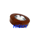 spots led 3w 5w 7w 220v bois naturel texture moderne interrupteur bouton