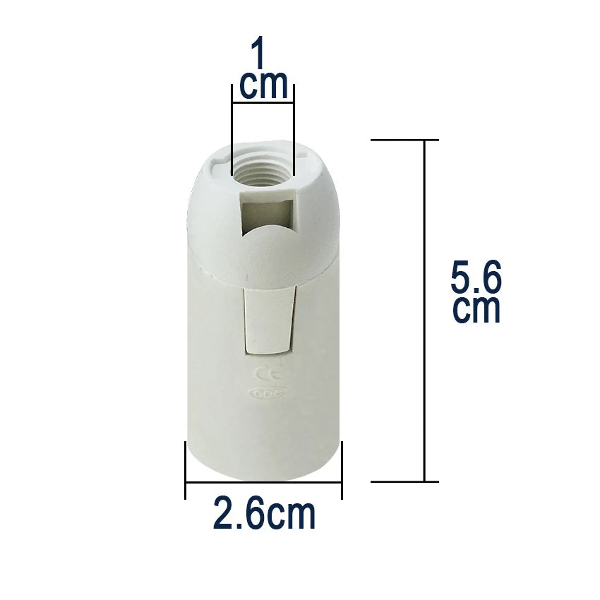 ampoule e27 moderne blanc noir lisse support table led 180deg 60w 250v