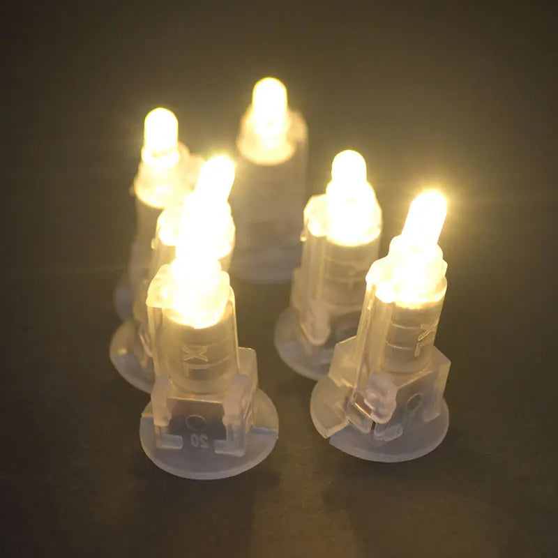 décoration led diy 100 pièces blanc translucide mariage anniversaire noëlRGBOeillets adhésifs modernes compactes