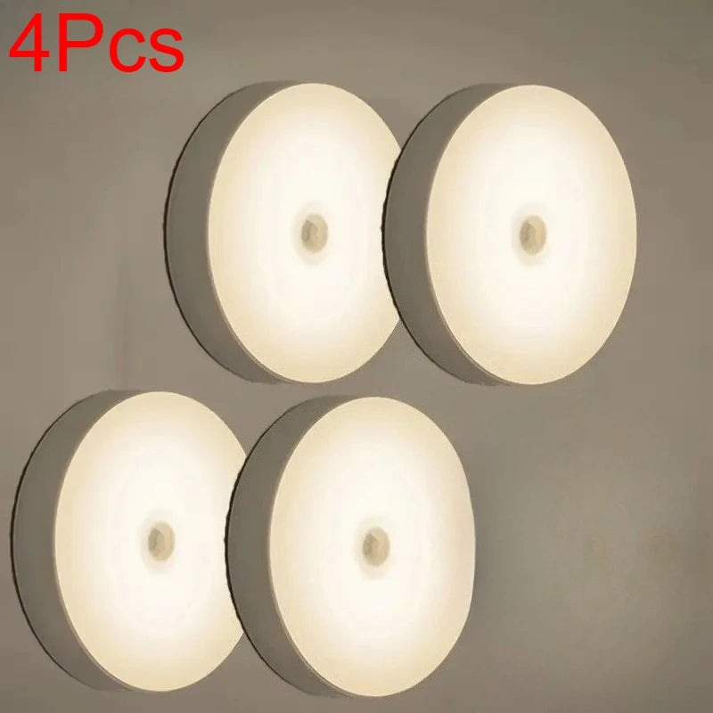 lampe led rechargeable détecteur mouvement led blanc moderne autocollante usb rechargeable