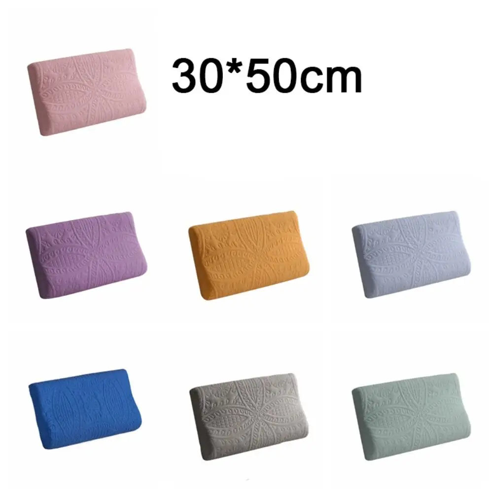 taies d'oreiller coton motif floral moderne 30x50cm zip couleurs variées bleu vert rose violet