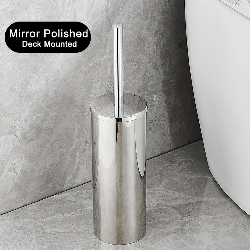 brosse wc murale acier inoxydable or noir argent moderne poignée