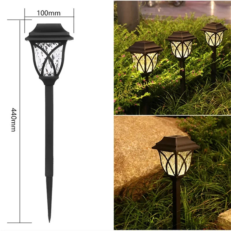 lampions solaires extérieurs noirs ip65 led rechargeables panneau solaire ab grille moderne