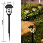 lampions solaires extérieurs noirs ip65 led rechargeables panneau solaire ab grille moderne