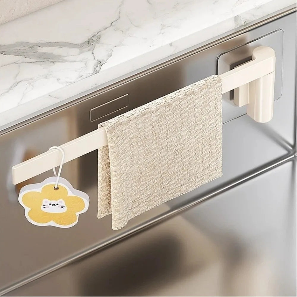 porte serviettes mural réutilisable moderne gris foncé serviettes écharpes bijoux adhésif minimalistecoration tissu texturé