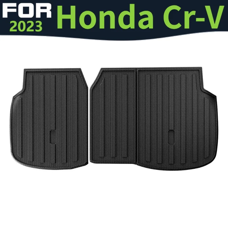 tapis sol voiture noir rayures horizontales moderne waterproof fixations