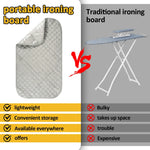 tapis repassage pliable gris quilté moderne sans aimant portable laundry dryer