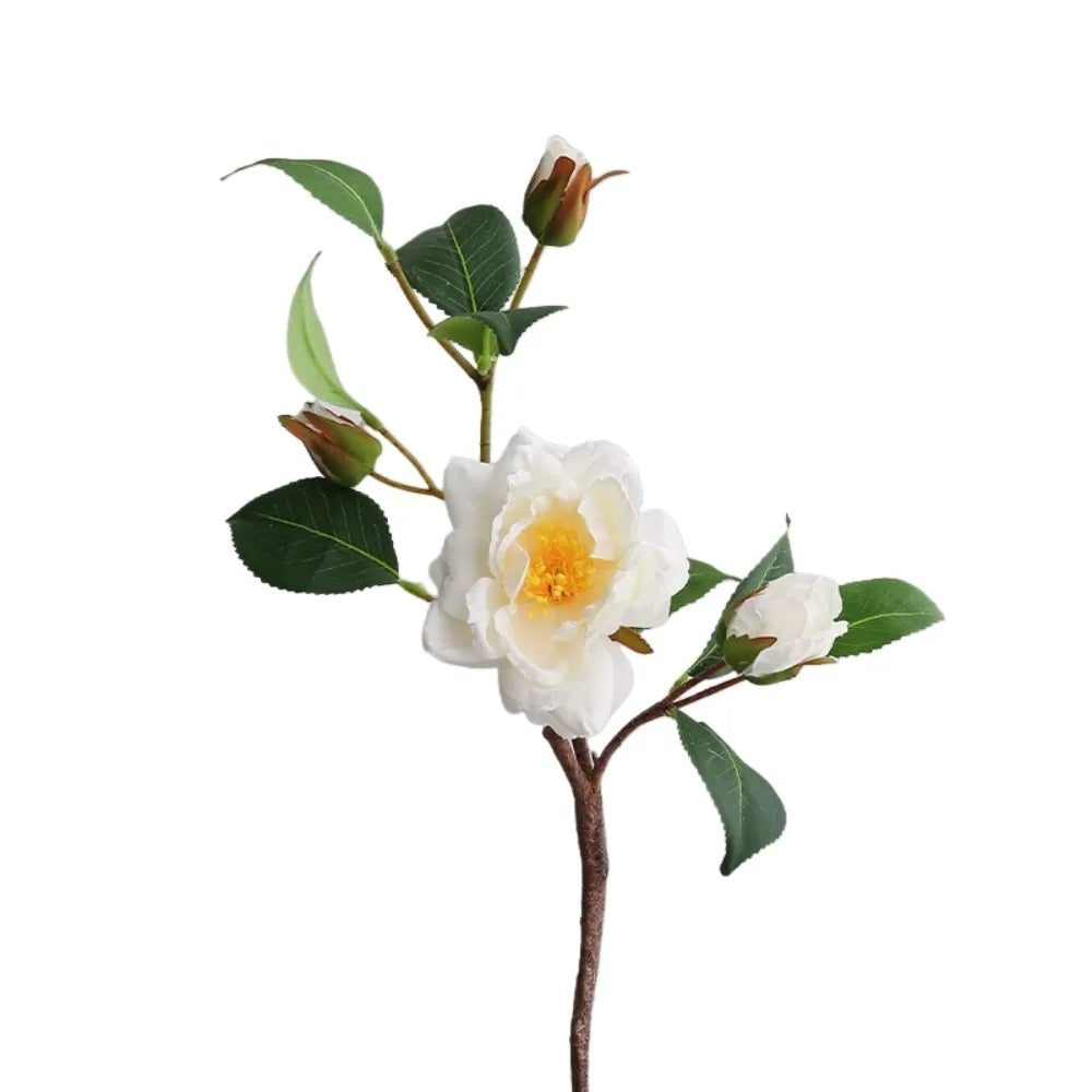 décoration intérieure bouquet artificiel blanc moderne 52cm anniversaire mariage decoration houseplant