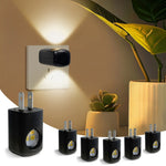 lampe nuit rechargeable led moderne adhésive blanc minimaliste prise eu us