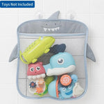 Sac rangement filet rose motif lapin drainage rapide salle bain suction cup