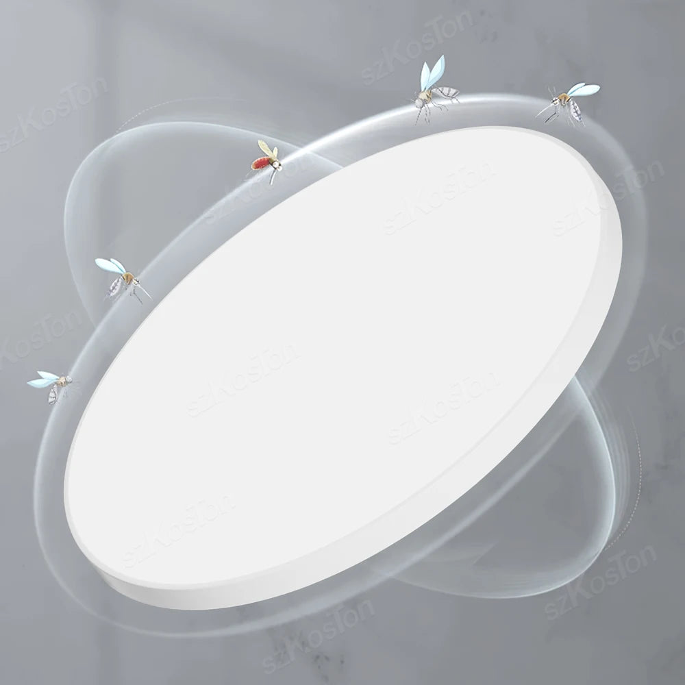 lampe led blanc moderne interrupteur télécommande 230mm 270mm 370mm