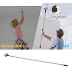 pince ampoule extensible moderne pratique argentée noire jaune lisse brillante