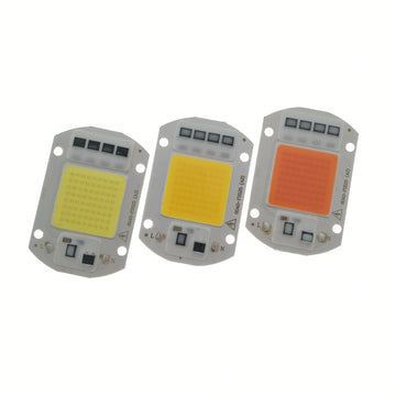 projecteur led cob 20w 30w 50w blanc 6000k 3000k diodes haute puissance modernes