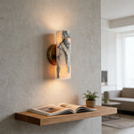lampe murale moderne marbre blanc gris noir éclairage quotidien chambre entrée étude