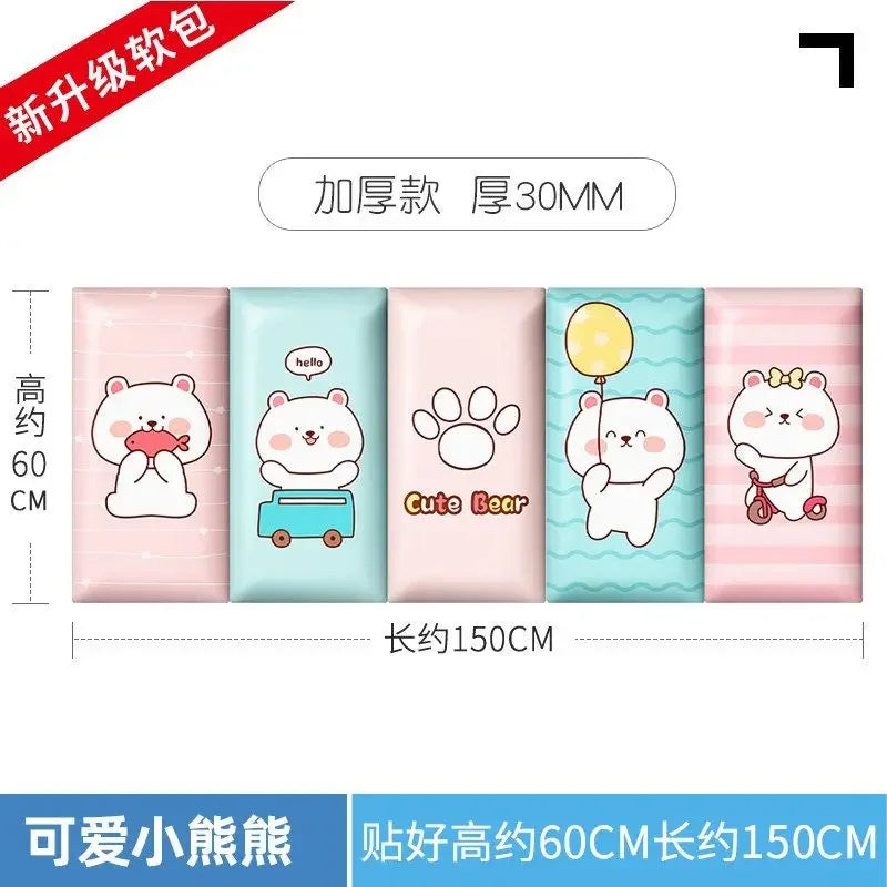 tapis sol enfant rose motifs lapins mignons décoration chambre bébé moderne 150cm doux