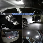ampoules led kit lecture voiture blanc clips modernes 2400lm vw coccinelle 1998 2019