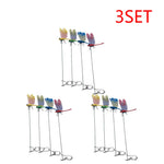 clips dragonfly multicolores imitation insectes decoratifs exterieur clips decoratifs jardin artificiels realistes