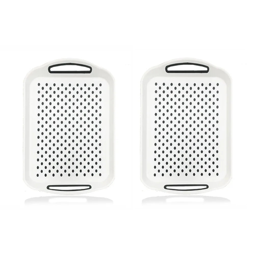 plateau service alimentaire moderne noir blanc assiette tasse couverts restaurant minimaliste
