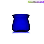 vase moderne opaque couleur bleue orange 200ml 520ml verre borosilicate
