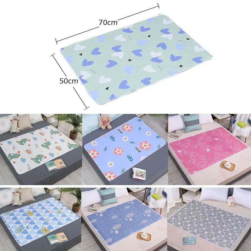 matelas protection bébé motif dinosaure floral quilting opaco mignon enfantin
