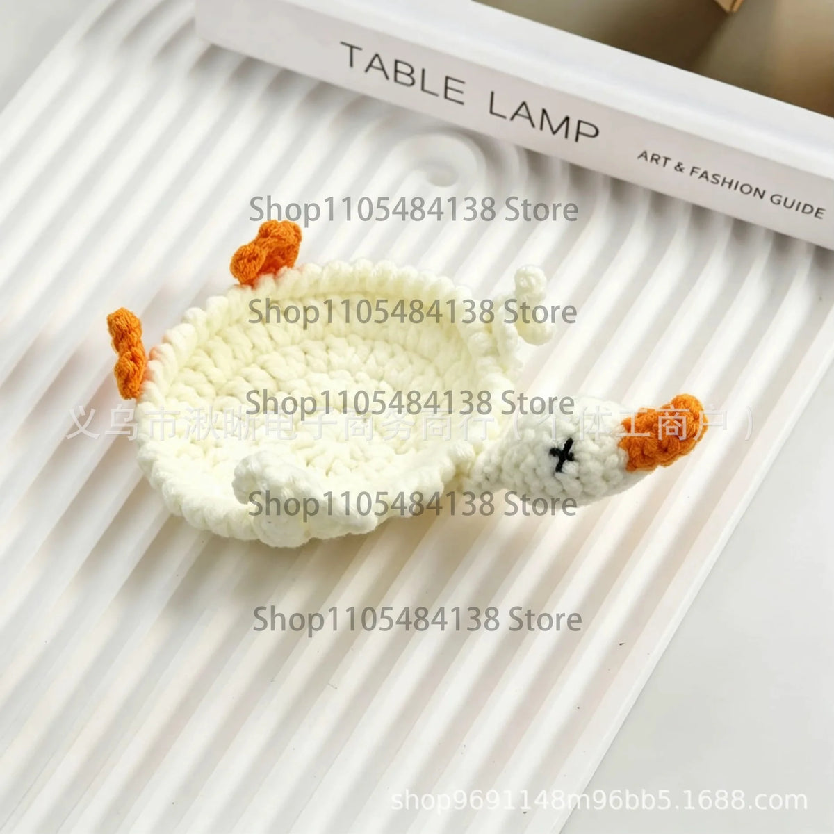 coasters crochetés motif animaux multicolores créatifs respectueux environnement tapis coussinets moderne
