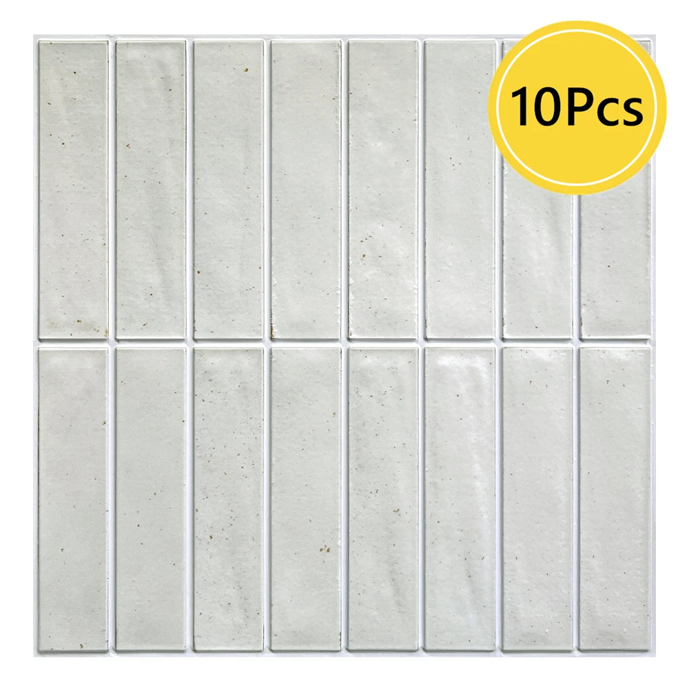 Carreaux mur rose pâle 3d autoadhésifs modernes 30x30cm imperméables antimoisissures thermiques