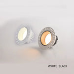 spots led modernes 10w 12w 15w 7w blanc noir grille perforations 95mm 75mm
