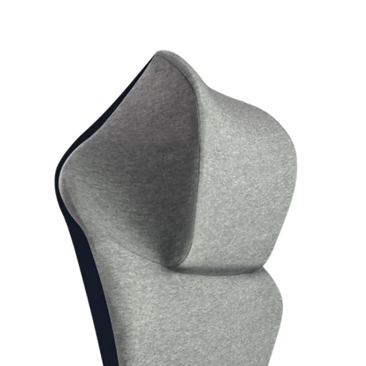 coussin dos mousse mémoire forme coton rectangulaire gris rose bleu moderne