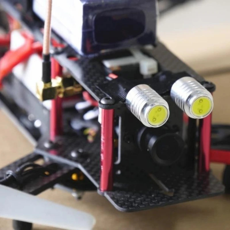 projecteur led super lumineux 12v 24v jst plug vert rouge blanc drone quadcopter