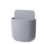 porte télécommande mural blanc moderne adhésif rangement télécommandes outils organisation
