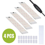 panneau led blanc points couleur moderne adhésif croissance plantes intérieur 12v câble contrôleur