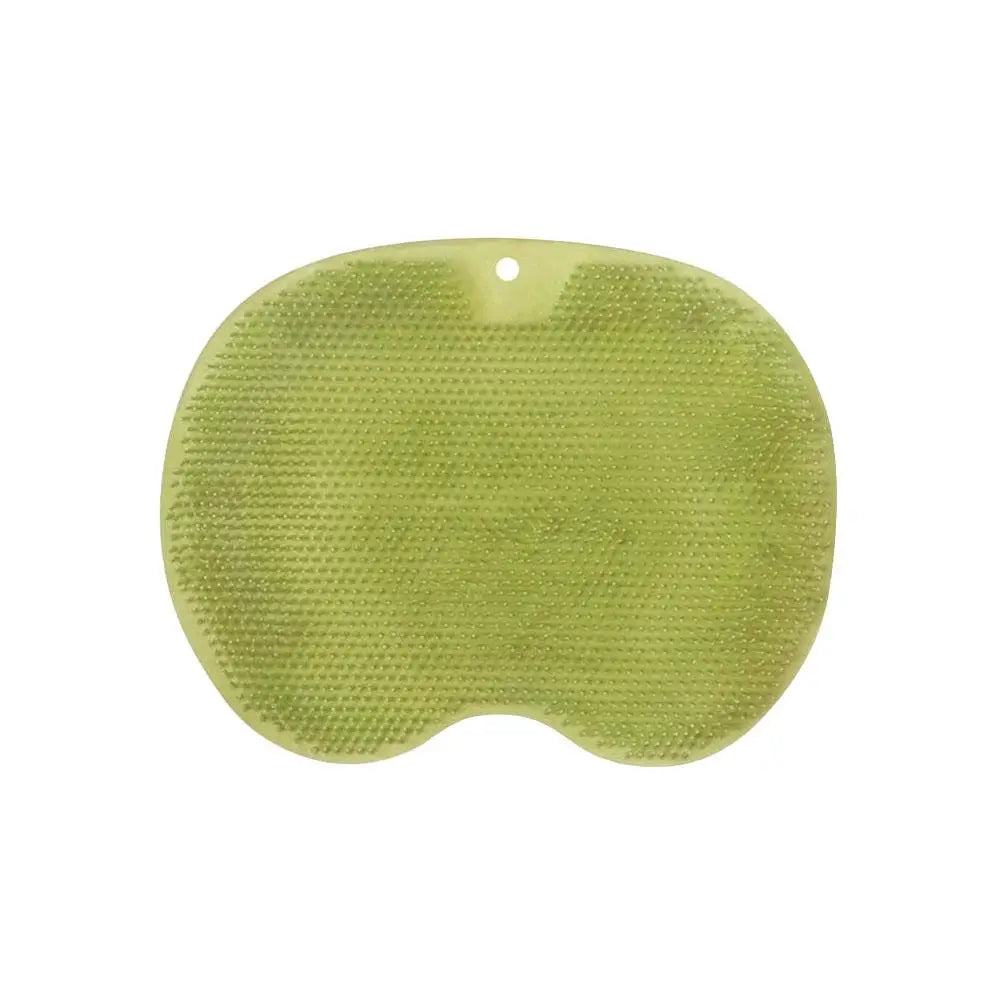 tapis bain texturé succion cup massage pieds rose gris bleu vert orange moderne